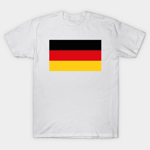 Flag of Germany T-Shirt by DiegoCarvalho